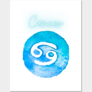 Cancer zodiac sign Posters and Art